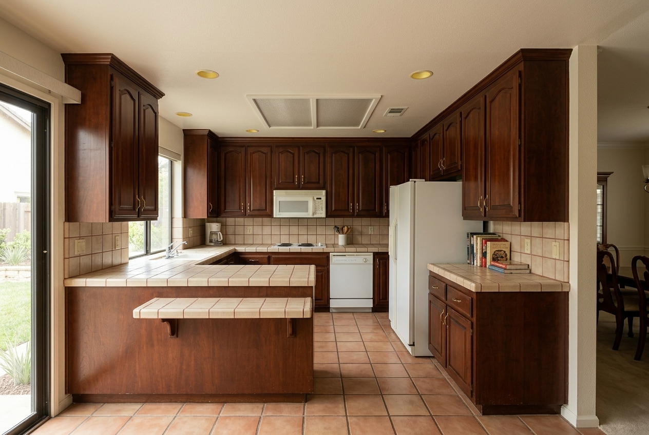 Dated Kitchen